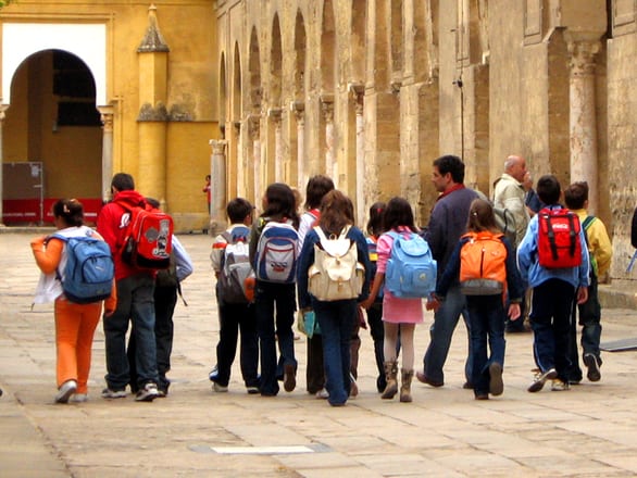 material escolar mochila